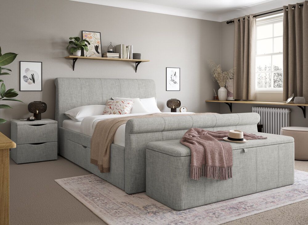 Maximise your bedroom space with a super storage bed