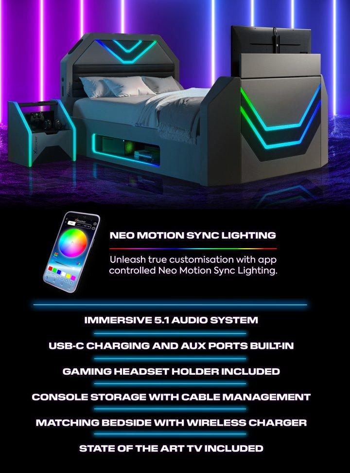 Nebula motion bed in full